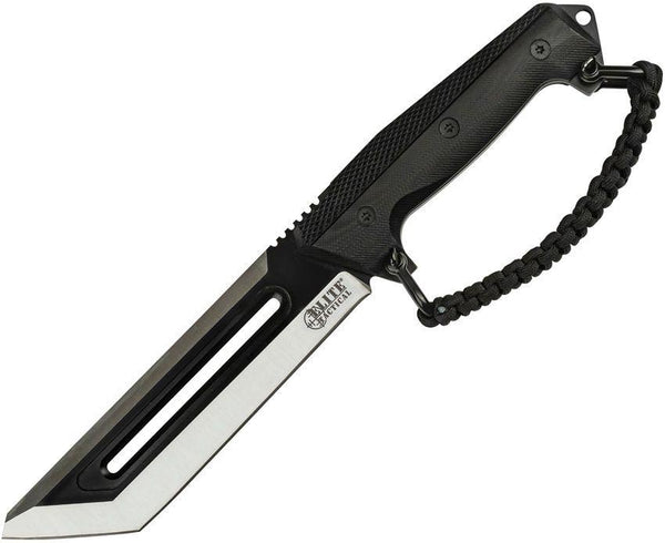 Elite Tactical The Rig Knife Black G10 Two Tones Tanto 8Cr13MoV - Knives.mx