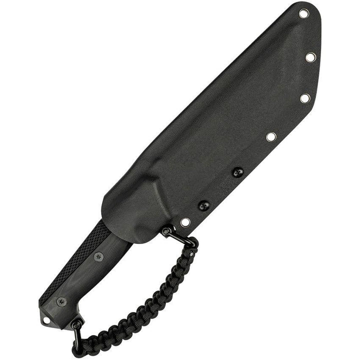 Elite Tactical The Rig Knife Black G10 Two Tones Tanto 8Cr13MoV - Knives.mx