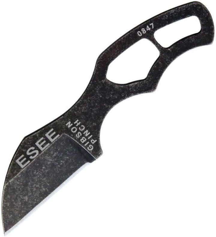 ESEE Gibson Pinch Black Stonewash 1095HC - Knives.mx