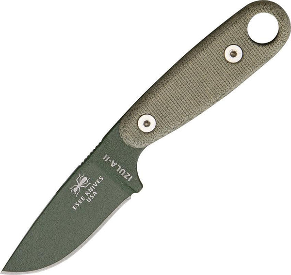 ESEE Izula II OD Green Micarta 1095HC - Knives.mx