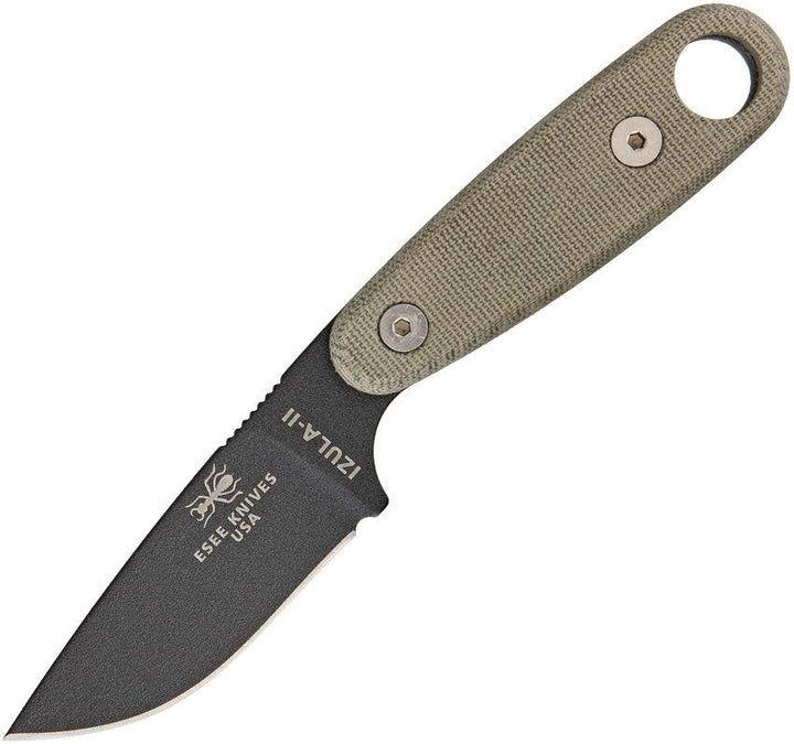 ESEE Izula II Tactical Gunsmoke Gray 1095HC - Knives.mx