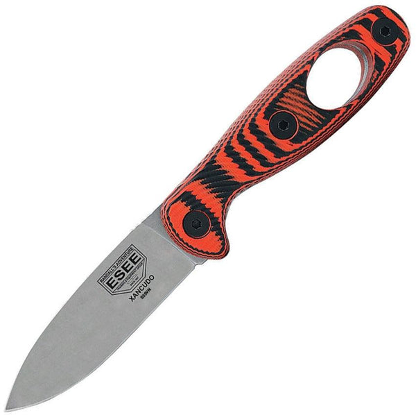 ESEE Xancudo 3D Black & Orange G10 Stonewash S35VN - Knives.mx