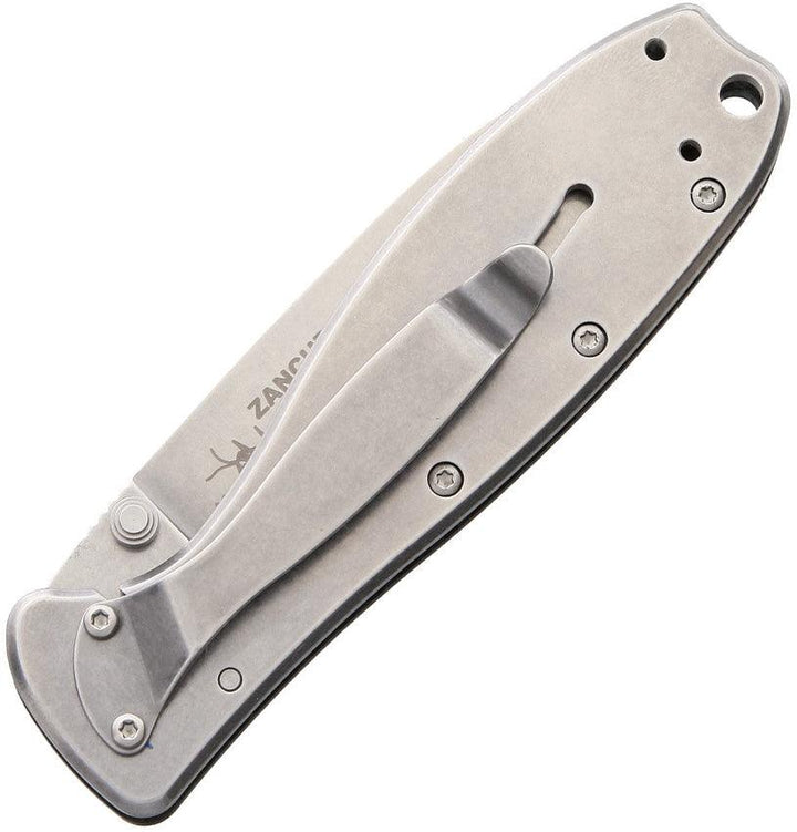 Esee Zancudo Framelock G10 w Carbon Fiber Stonewash D2 - Knives.mx