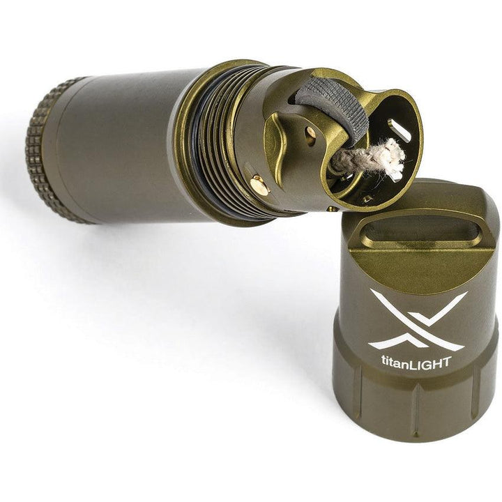 Exotac titanLIGHT Refillable Lighter OD Green - Knives.mx