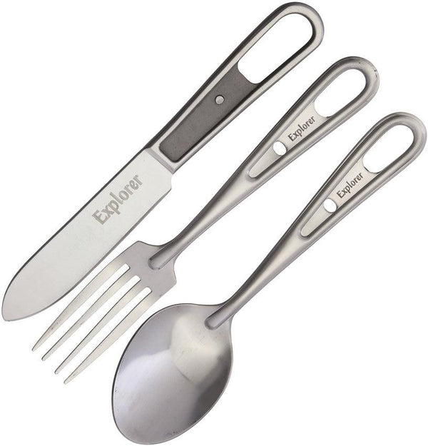 Explorer Portable Dinner Utensil Set - Knives.mx