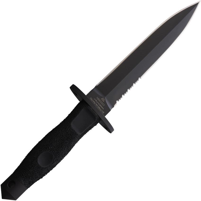 Extrema Ratio A.D.R.A. Ordinanza 17 Black Nylon Partially Serrated Bohler N690 - Knives.mx