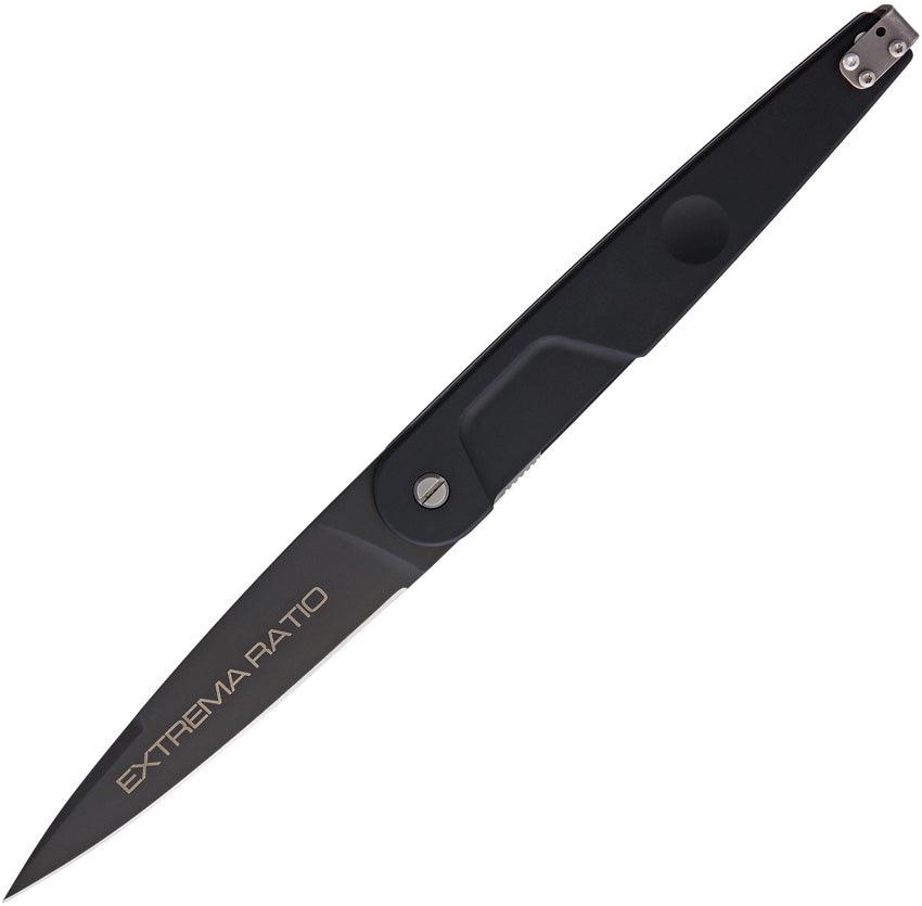 Extrema Ratio BD4 R Linerlock Black Aluminum Bohler N690 - Knives.mx