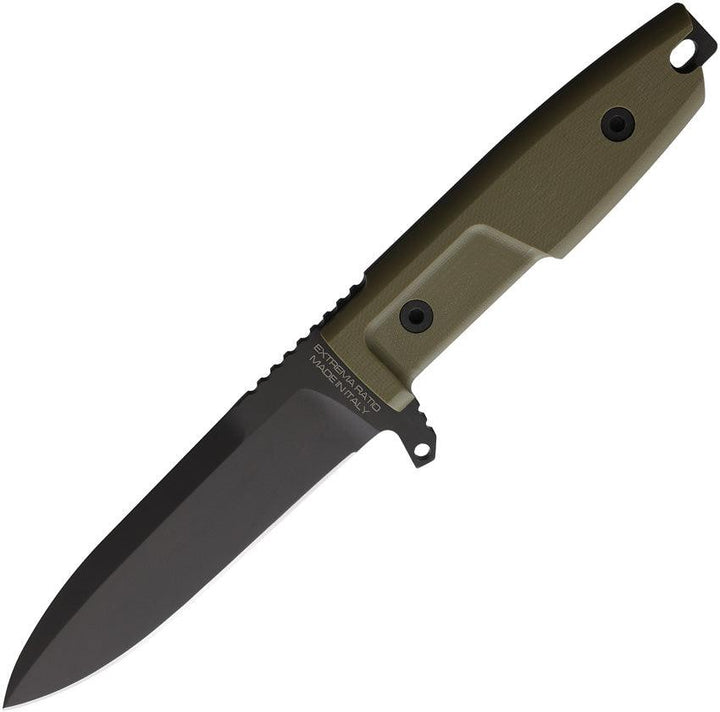 Extrema Ratio E.C.M. Cobra Green G10 Black DLC Bohler N690 - Knives.mx