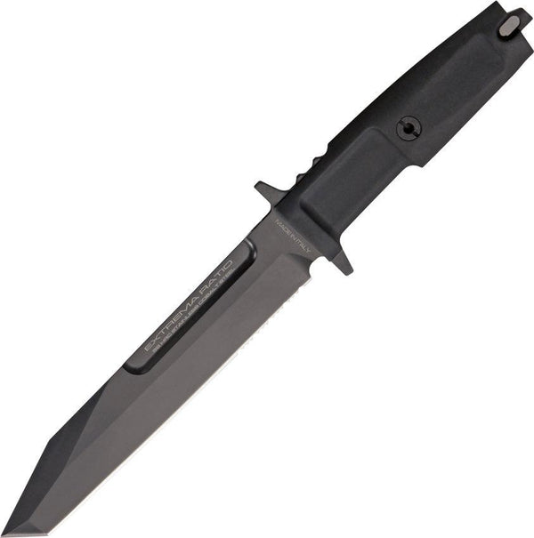 Extrema Ratio Fulcrum Black Partially Serrated Tanto N690 - Knives.mx