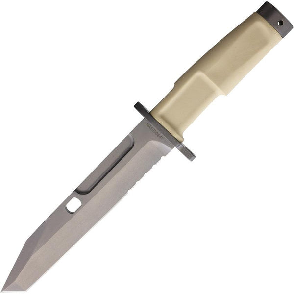 Extrema Ratio Fulcrum Combat Knife Desert Tan Satin Bohler N690 - Knives.mx