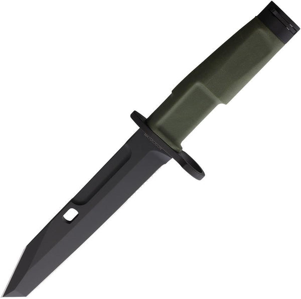 Extrema Ratio Fulcrum Combat OD Green Black Partially Serrated Tanto N690 - Knives.mx