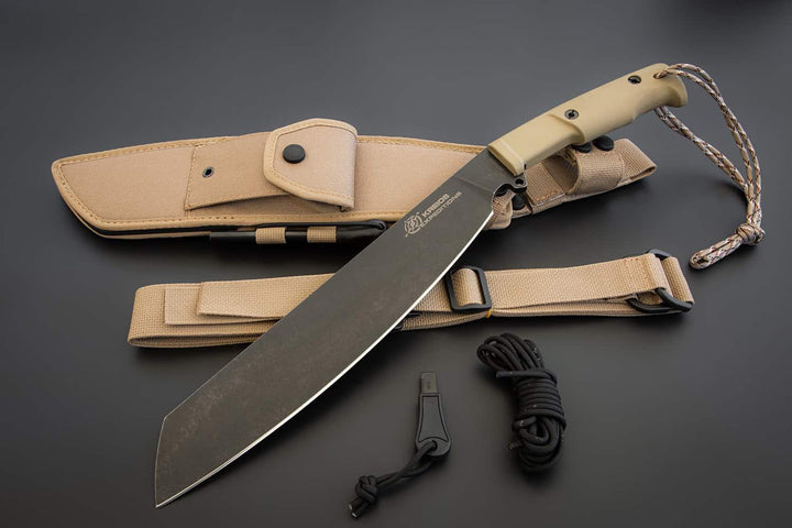 Extrema Ratio Kreios Expeditions Desert tan Forprene Black Bohler N690 - Knives.mx