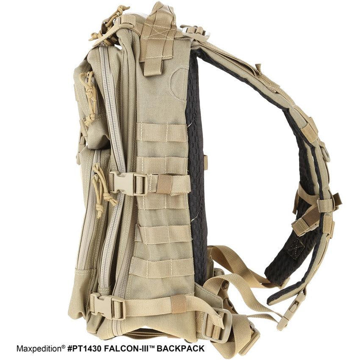 Falcon-III Backpack Khaki - Knives.mx