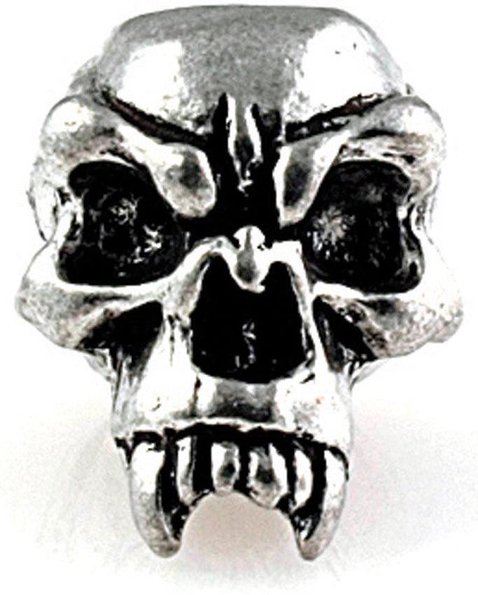 Fang Skull Bead Pewter - Knives.mx