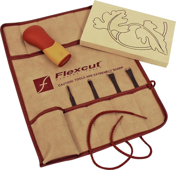 Flexcut Five Piece Craft Carver Set - Knives.mx