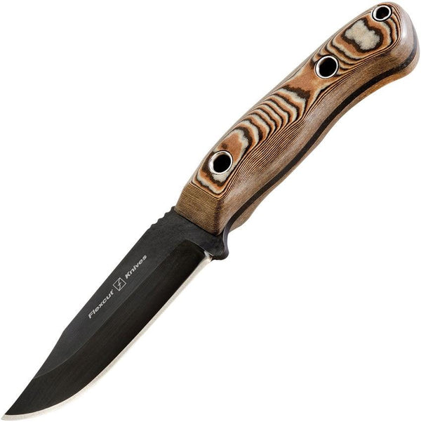 Flexcut Hawthorne Drifter Richlite Camo Richlite Black Oxide Coated 1095HC - Knives.mx