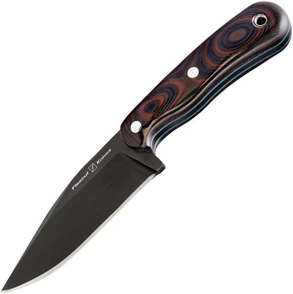 Flexcut Hawthorne Seeker Red/Black G10 Black Oxide Coated 1095HC - Knives.mx