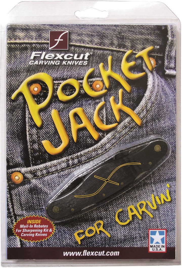 Flexcut Pocket Jack for Carvin - Knives.mx