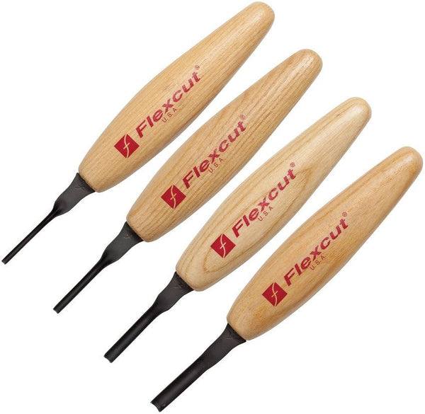 Flexcut Shallow U-Gouge Micro Tool Set - Knives.mx