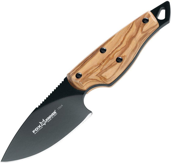 Fox Euro Hunter Olive Wood Black Bohler N690 - Knives.mx