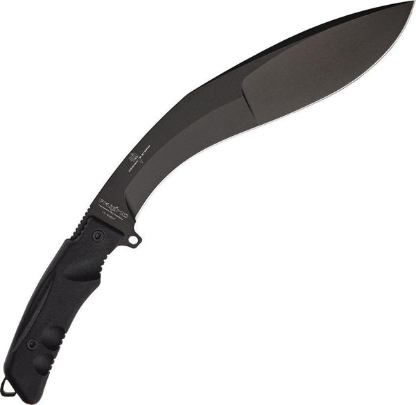 Fox Exteme Tactical Kukri Black Forprene N690Co - Knives.mx