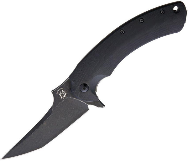 FOX Geco Framelock Black G10 - Knives.mx