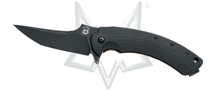 FOX Geco Framelock Black G10 - Knives.mx