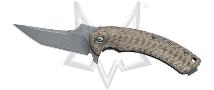 FOX Geco Framelock Micarta - Knives.mx