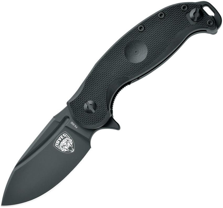 Fox Irves Linerlock Black G10 PTFE Coated Bohler N690 - Knives.mx