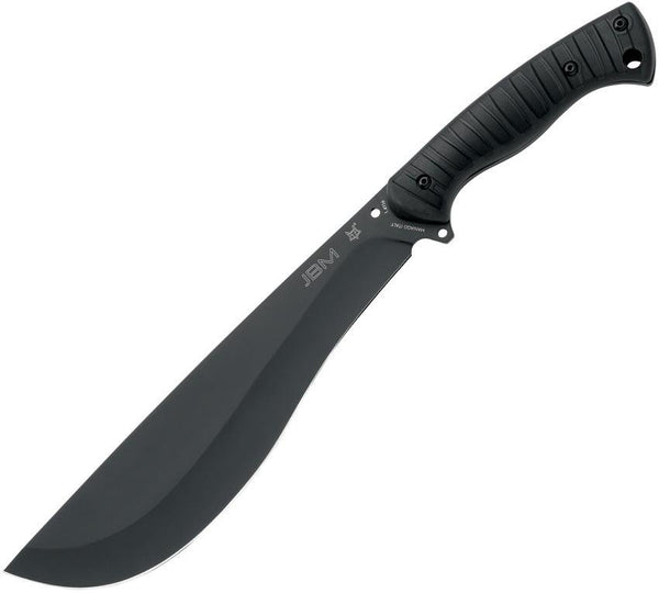 Fox Jungle Bolo Machete Black FRN Coated 1.4116 Stainless - Knives.mx