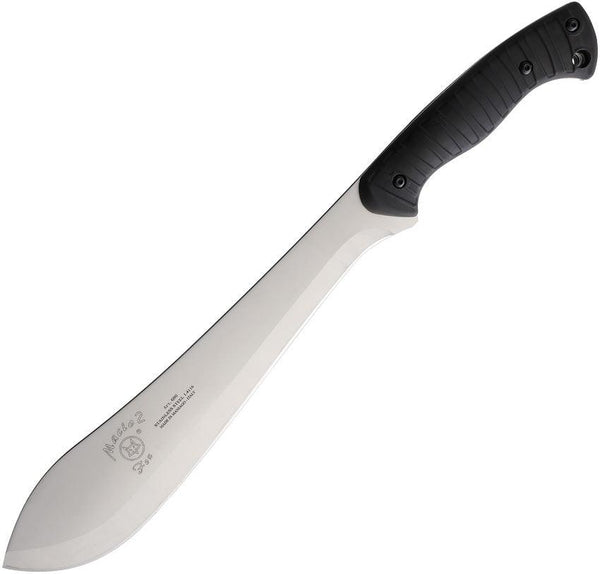 Fox Macho Machete Black FRN Satin 1.4116 Stainless - Knives.mx