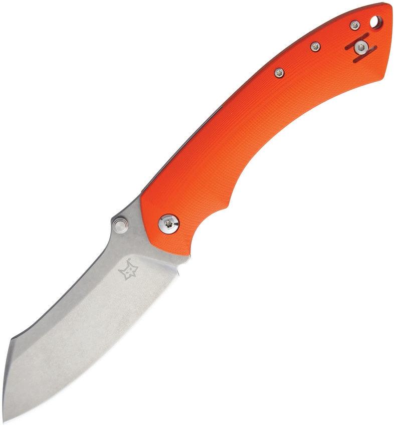 FOX Max Rom Pelican Linerlock Orange - Knives.mx