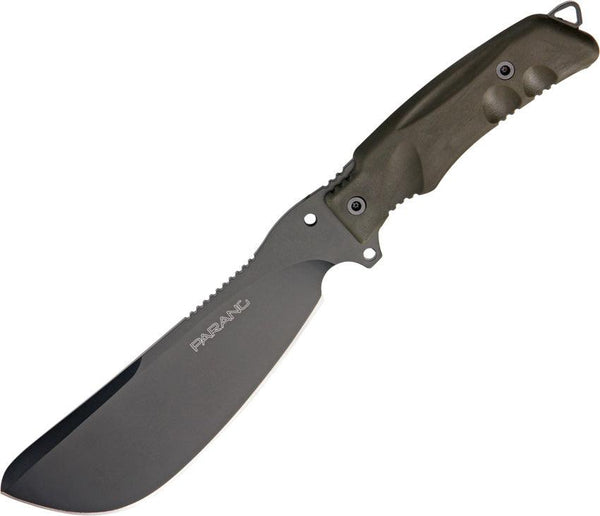 Fox Parang Bushcraft OD Green Forprene Sawback N690Co - Knives.mx