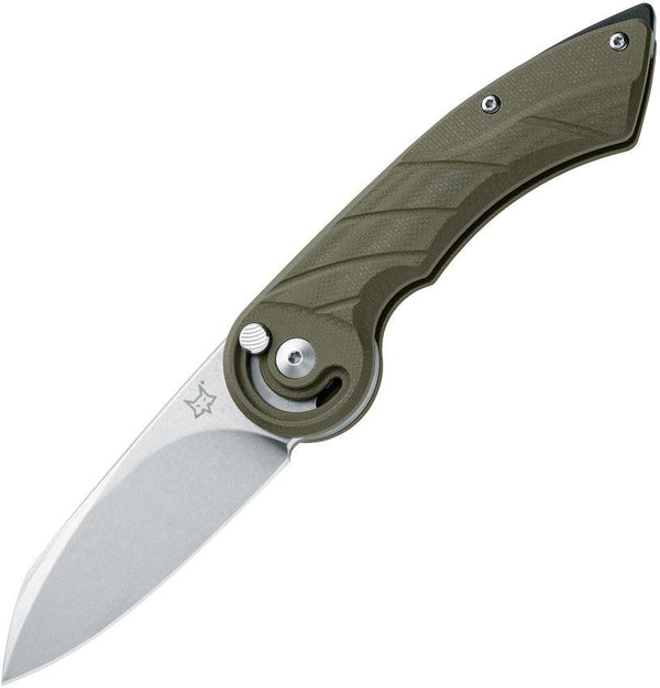 Fox Radius Lock OD Green G10 Satin Bohler M390 - Knives.mx