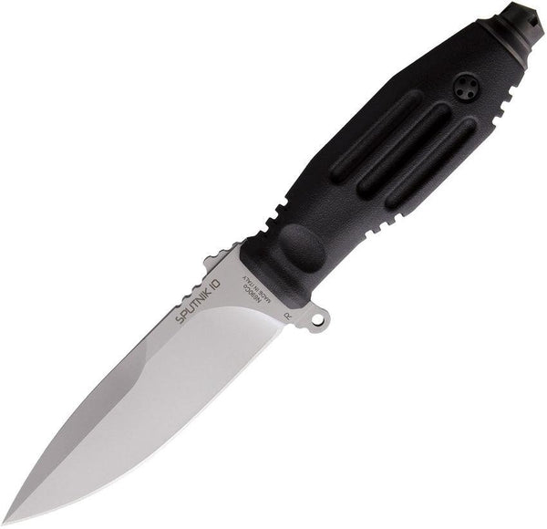 FOX Sputnik 10 Fixed Blade Black TPR Bohler N690 - Knives.mx