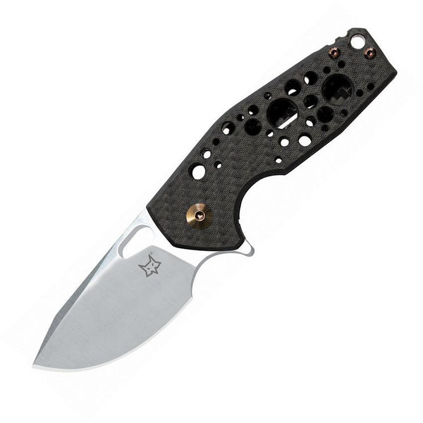 FOX Suru Framelock Carbon fiber Satin Bohler M390 - Knives.mx