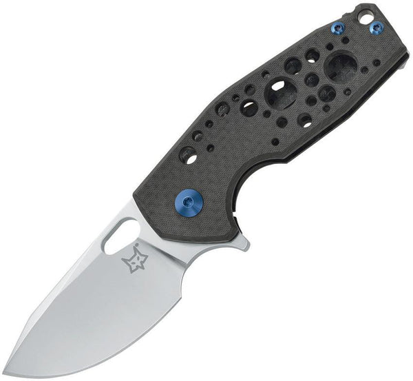 FOX Suru Framelock Carbon Fiber Satin Bohler M390 - Knives.mx