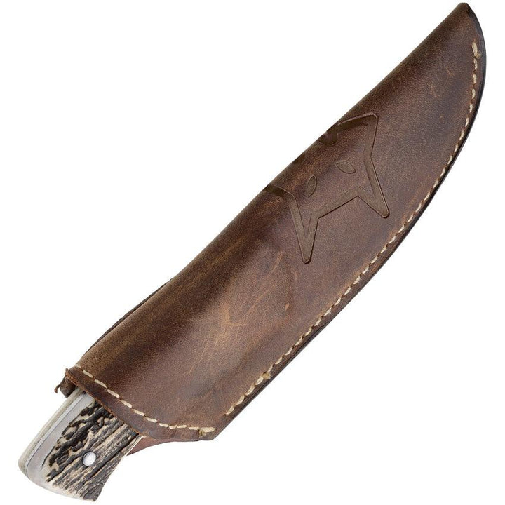 Fox Vintage Fixed Blade Stag Satin 440C - Knives.mx
