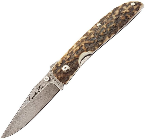 FOX Voyager Damascus Linerlock - Knives.mx