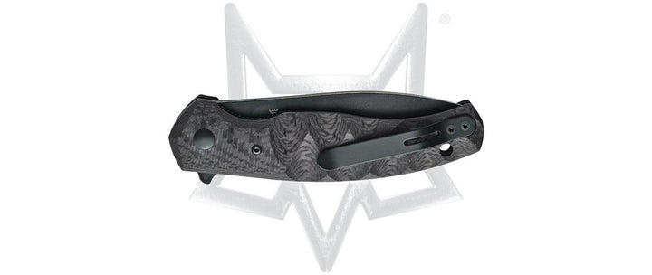 Fox Ziggy Linerlock CF Black - Knives.mx