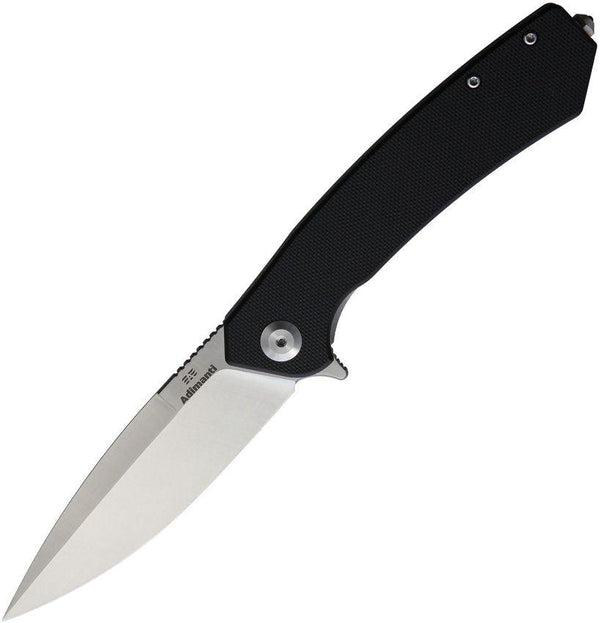 Ganzo Adimanti Framelock Black G10 & Stainless Satin D2 - Knives.mx