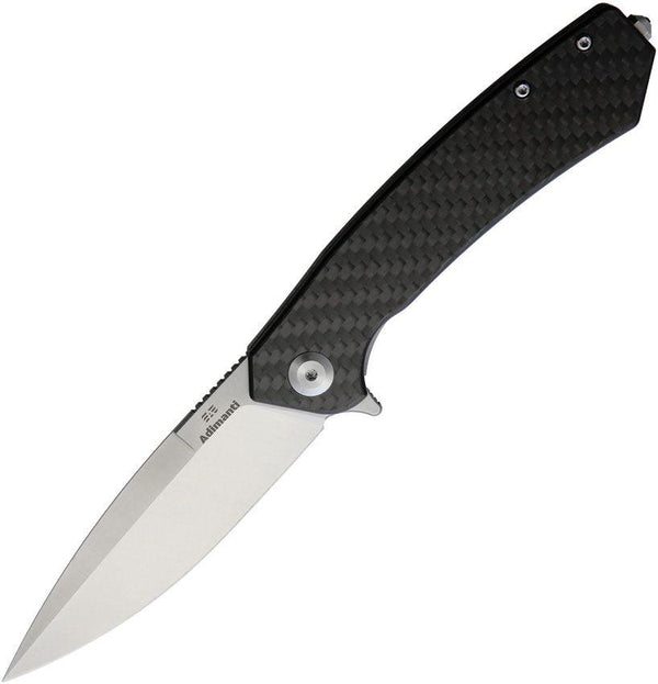 Ganzo Adimanti Framelock Carbon fiber & Stainless Satin D2 - Knives.mx