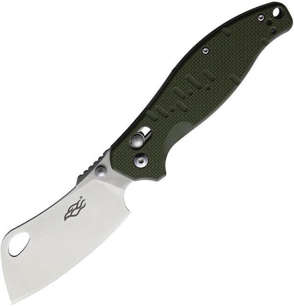 Ganzo Firebird G-Lock Green G10 Satin Sheepsfoot 440C - Knives.mx