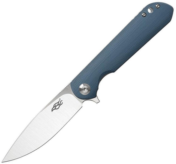 Ganzo Firebird Linerlock Blue Gray G10 Spear D2 - Knives.mx