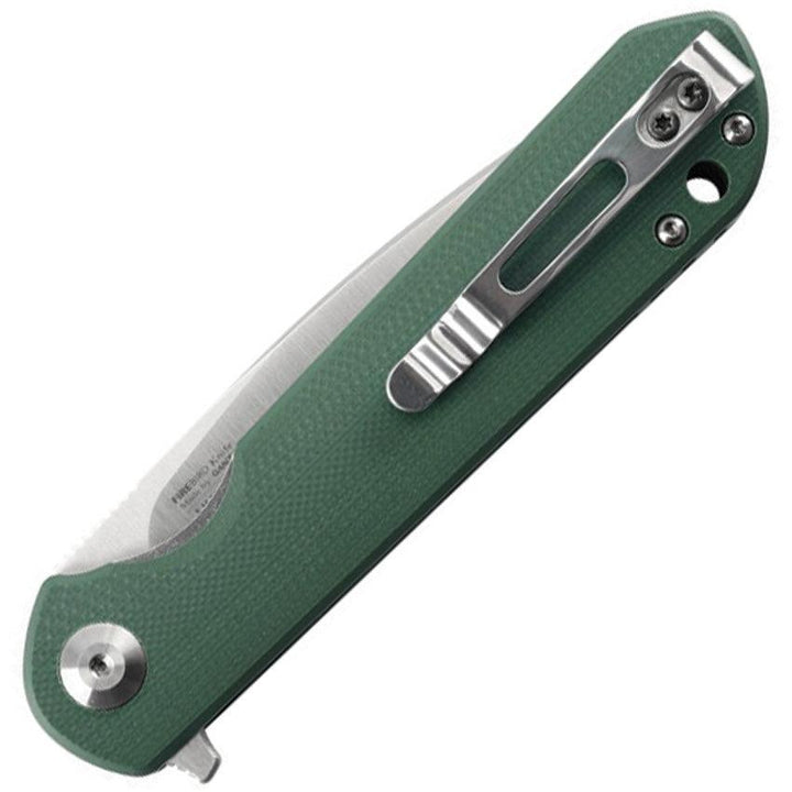 Ganzo Firebird Linerlock Green G10 D2 - Knives.mx