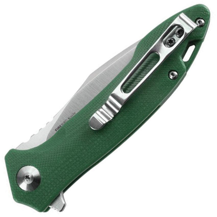 Ganzo Firebird Linerlock Green G10 D2 - Knives.mx