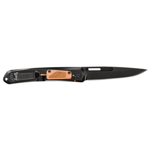 Gerber Affinity Framelock Copper Black Finish D2 - Knives.mx