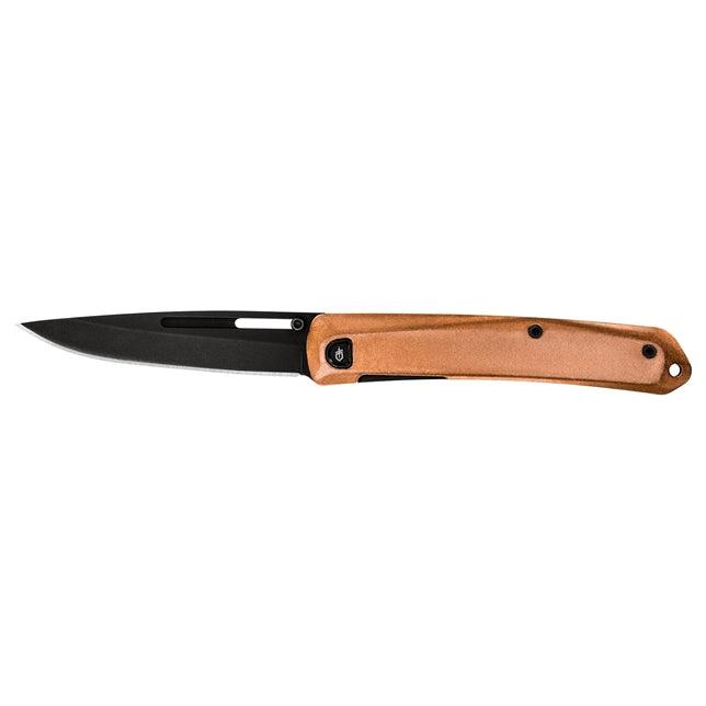 Gerber Affinity Framelock Copper Black Finish D2 - Knives.mx