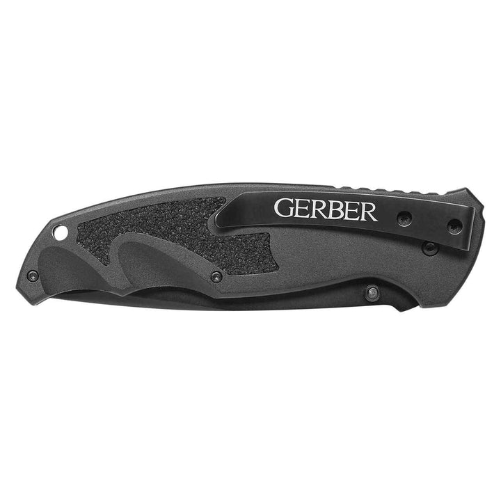 Gerber Answer FAST A/O Black Aluminum Tanto Serrated 7Cr17MoV - Knives.mx