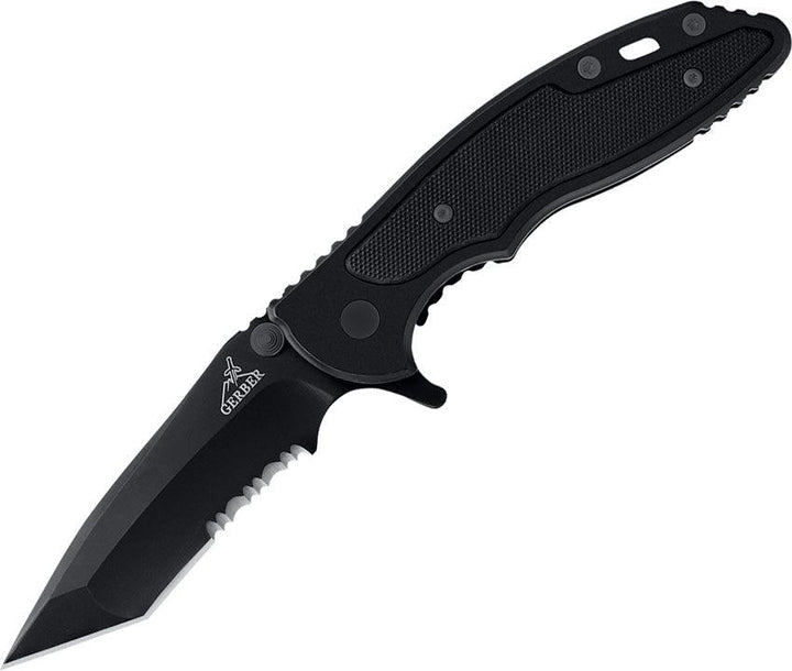 Gerber Answer FAST SlideLock A/O Black Aluminum Oxide Stainless - Knives.mx